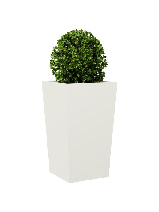Sodo loveliai, 2vnt., baltos spalvos, 45x45x75cm, plienas
