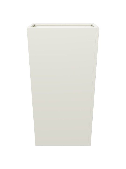 Sodo loveliai, 2vnt., baltos spalvos, 45x45x75cm, plienas