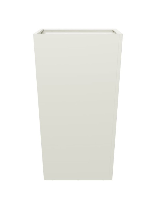 Sodo loveliai, 2vnt., baltos spalvos, 45x45x75cm, plienas