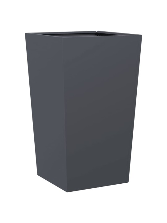 Sodo loveliai, 2vnt., antracito spalvos, 45x45x75cm, plienas