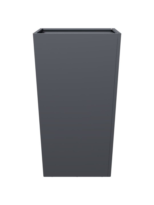 Sodo loveliai, 2vnt., antracito spalvos, 45x45x75cm, plienas