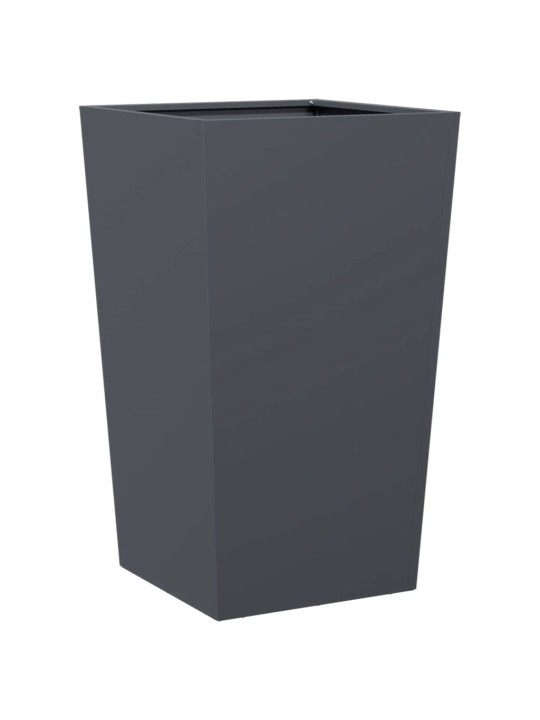 Sodo loveliai, 2vnt., antracito spalvos, 45x45x75cm, plienas