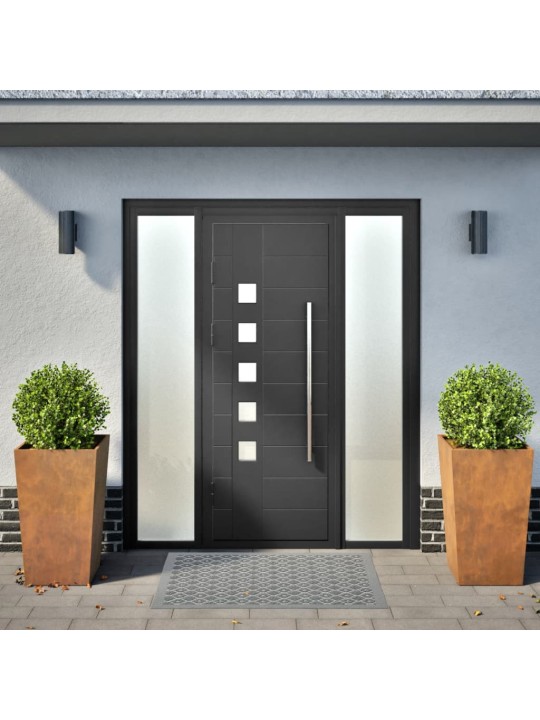Sodo loveliai, 2vnt., 45x45x75cm, corten plienas