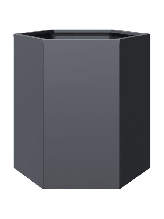 Sodo loveliai, 2vnt., antracito, 46x40x45cm, plienas