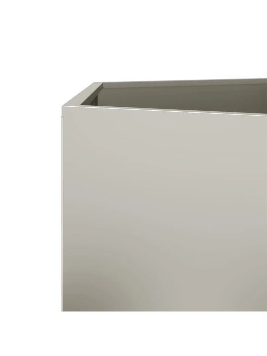Sodo lovelis, 138x120x45cm, corten plienas, šešiakampis