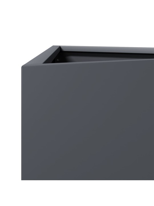 Sodo loveliai, 2vnt., antracito, 30x26x75cm, plienas