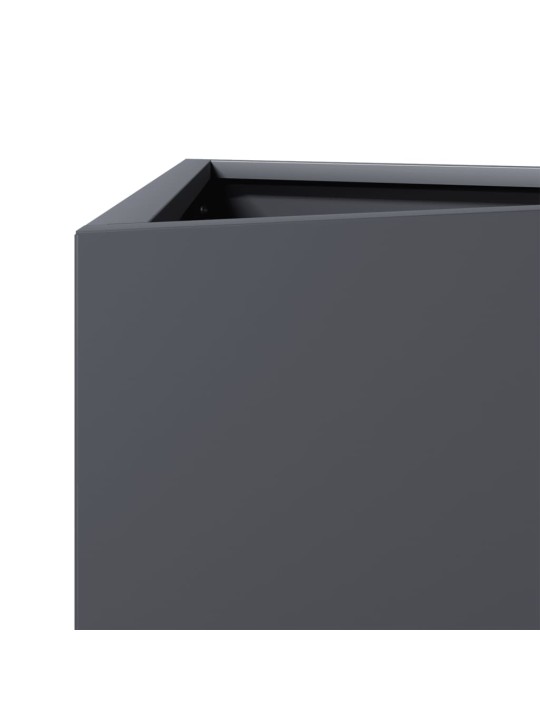 Sodo loveliai, 2vnt., antracito, 40x34,5x70cm, plienas