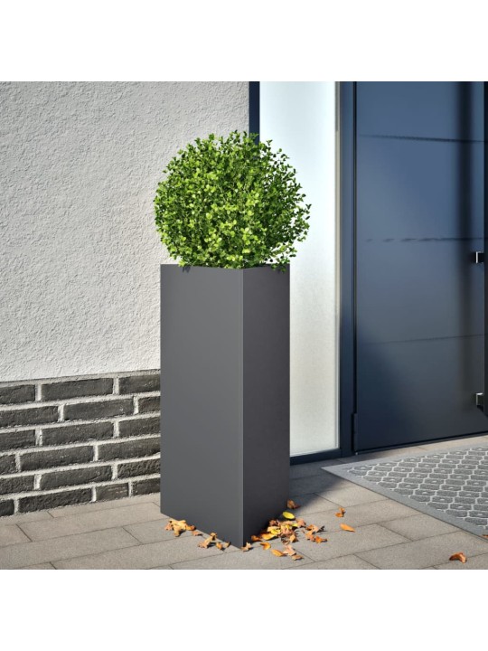Sodo loveliai, 2vnt., antracito, 40x34,5x70cm, plienas