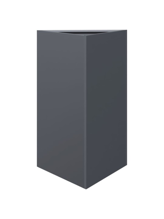 Sodo loveliai, 2vnt., antracito, 50x43x75cm, plienas