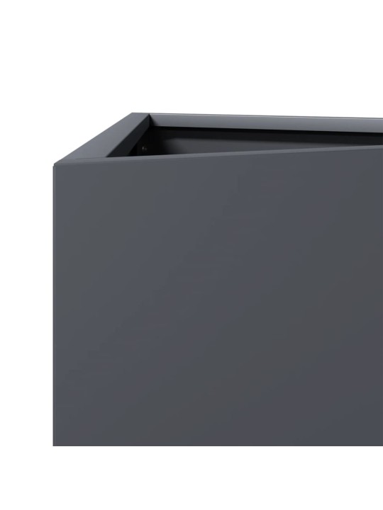 Sodo loveliai, 2vnt., antracito, 50x43x75cm, plienas