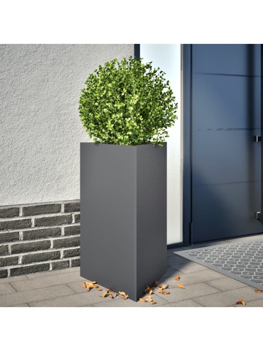 Sodo loveliai, 2vnt., antracito, 50x43x75cm, plienas