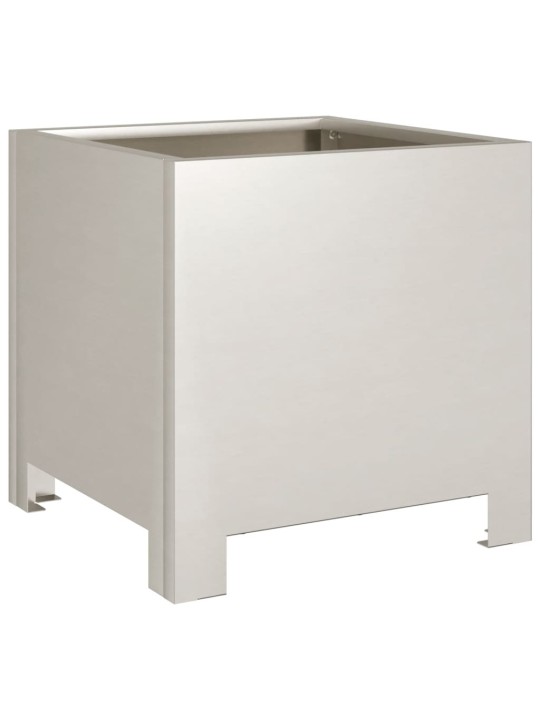 Sodo loveliai, 2vnt., 30x30x30cm, corten plienas