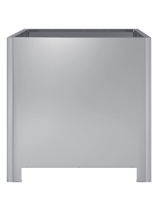 Sodo loveliai, 2vnt., 40x40x40cm, galvanizuotas plienas