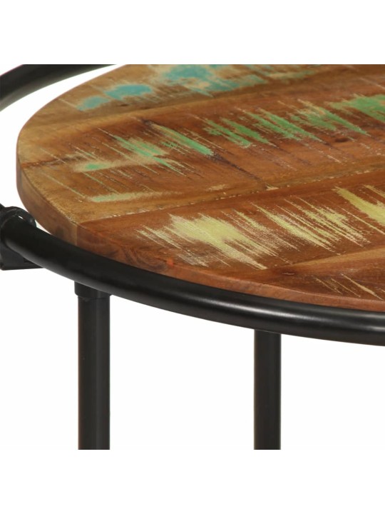 Kavos staliukas, 110x55x40cm, perdirbtos medienos masyvas