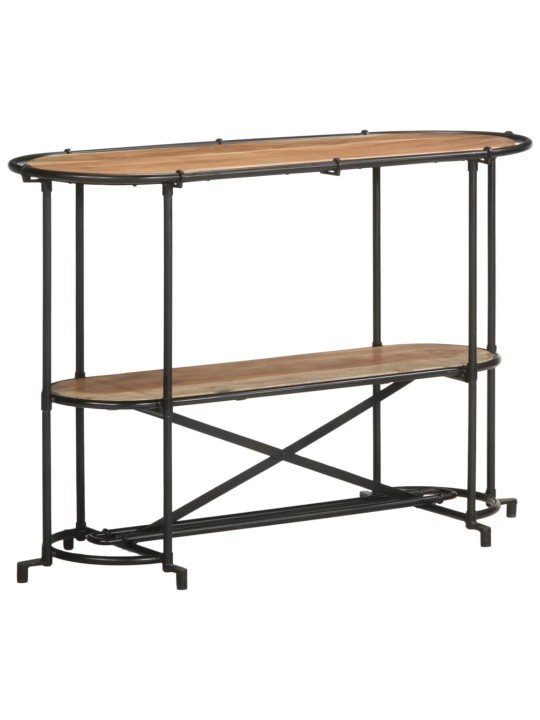 Konsolinis staliukas, 110x42x76cm, akacijos medienos masyvas