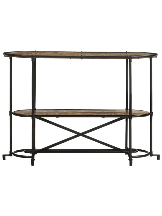 Konsolinis staliukas, 110x42x76cm, perdirbtos medienos masyvas