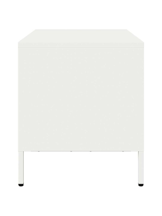 Televizoriaus spintelė, baltos, 68x39x43,5cm, plienas