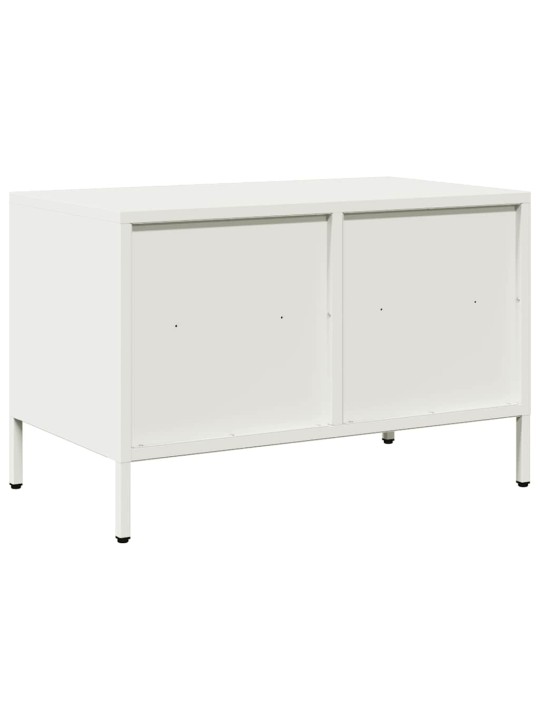 Televizoriaus spintelė, baltos, 68x39x43,5cm, plienas
