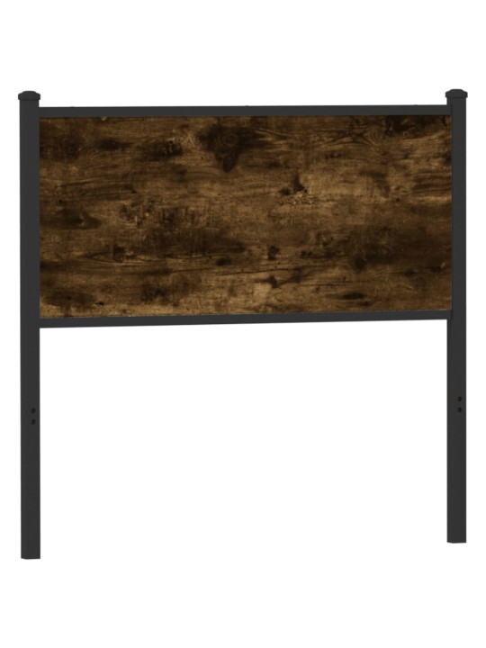 Galvūgalis, dūminio ąžuolo spalvos, 90cm, mediena ir plienas