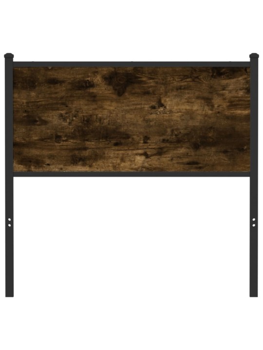 Galvūgalis, dūminio ąžuolo spalvos, 90cm, mediena ir plienas