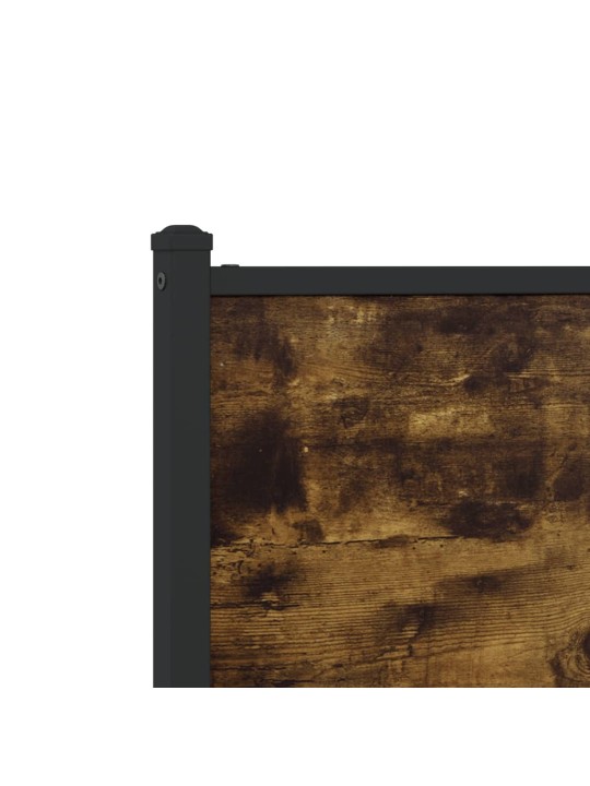 Galvūgalis, dūminio ąžuolo spalvos, 90cm, mediena ir plienas
