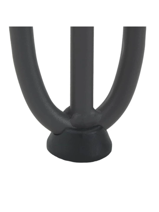 Plaukų segtukas stalo kojelės, 4 vnt., antracito, 72cm, plienas