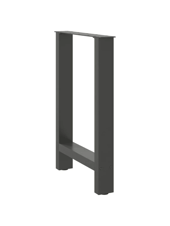 Kavos staliuko kojelės, antracito, 2 vnt., 60x(72-73)cm