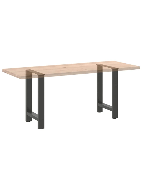 Kavos staliuko kojelės, antracito, 2 vnt., 60x(72-73)cm