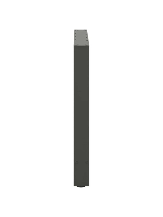 Kavos staliuko kojelės, antracito, 2 vnt., 80x(72-73)cm