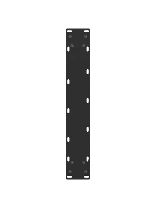 Kavos staliuko kojelės, juoda, 2 vnt., 50x(90-91)cm, plienas