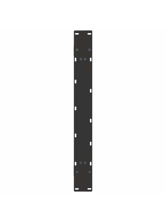 Kavos staliuko kojelės, A formos, 2 vnt., juoda, 90x(72-73)cm