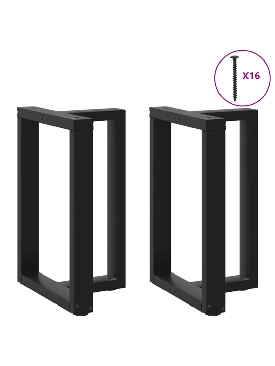 Valgomojo stalo kojelės, T formos, 2 vnt., 60x35x(72-73) cm