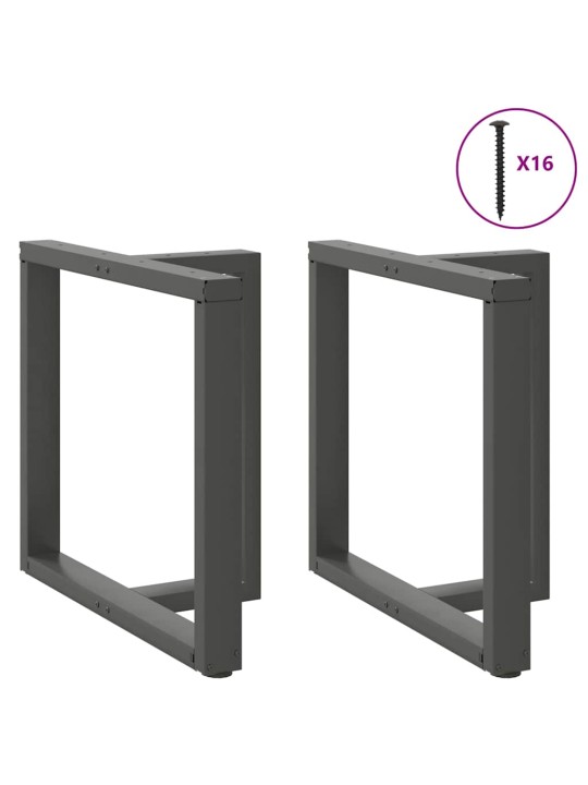 Valgomojo stalo kojelės, T formos, 2 vnt., 70x35x(72-73) cm