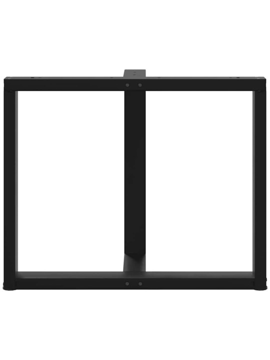 Valgomojo stalo kojelės, T formos, 2 vnt., 90x35x(72-73) cm