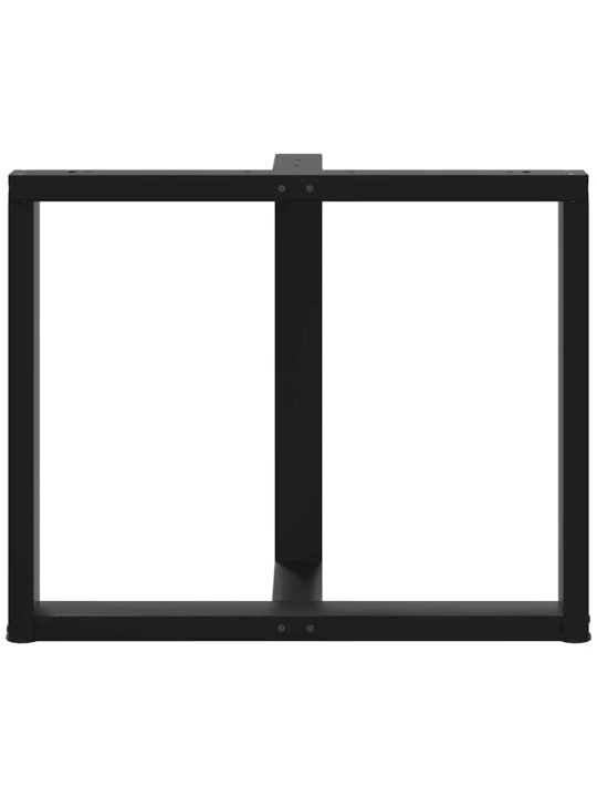 Valgomojo stalo kojelės, T formos, 2 vnt., 90x35x(72-73) cm