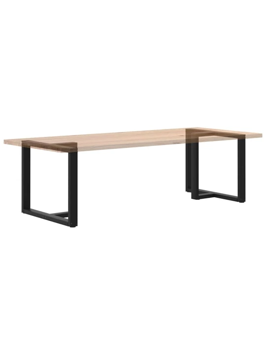 Valgomojo stalo kojelės, T formos, 2 vnt., 90x35x(72-73) cm