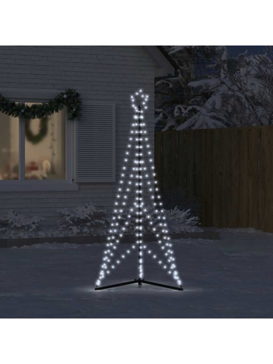 Šviečianti Kalėdų eglutė, 363 šaltos LED, 182cm