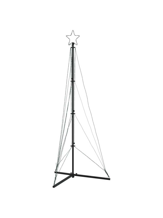 Šviečianti Kalėdų eglutė, 363 šaltos LED, 182cm