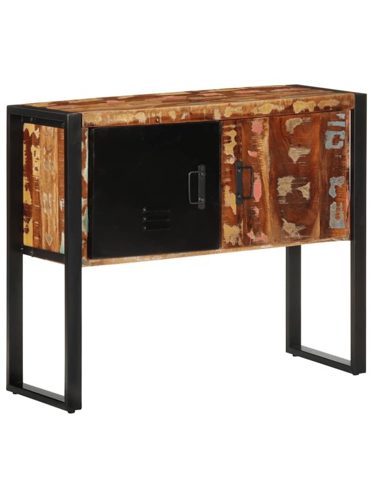konsolinė spintelė, 90x35x75cm, perdirbtos medienos masyvas
