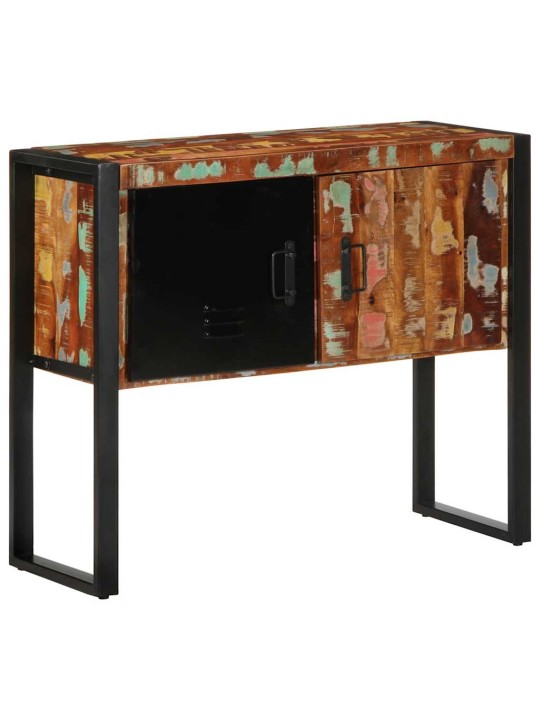 konsolinė spintelė, 90x35x75cm, perdirbtos medienos masyvas