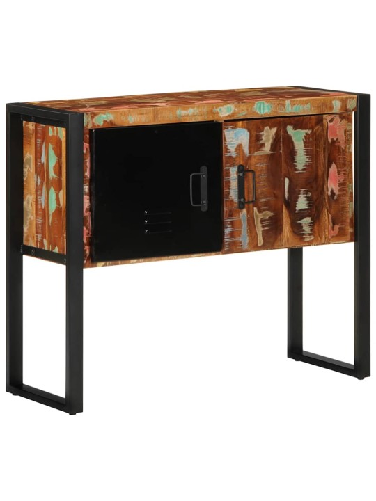 konsolinė spintelė, 90x35x75cm, perdirbtos medienos masyvas