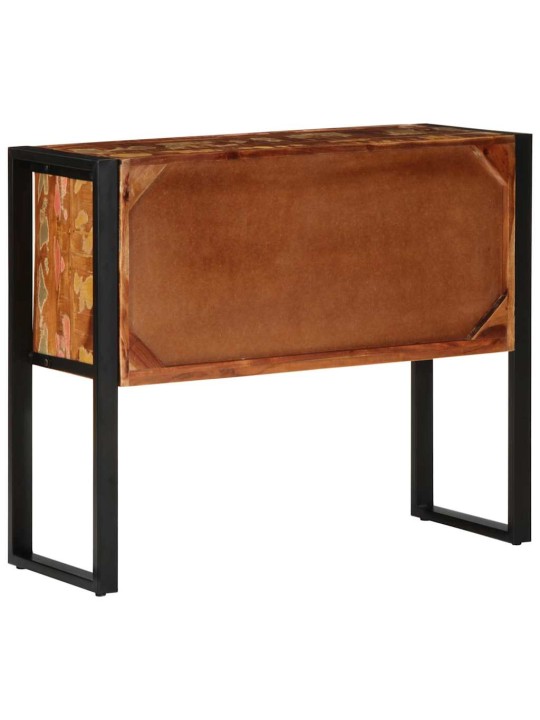 konsolinė spintelė, 90x35x75cm, perdirbtos medienos masyvas
