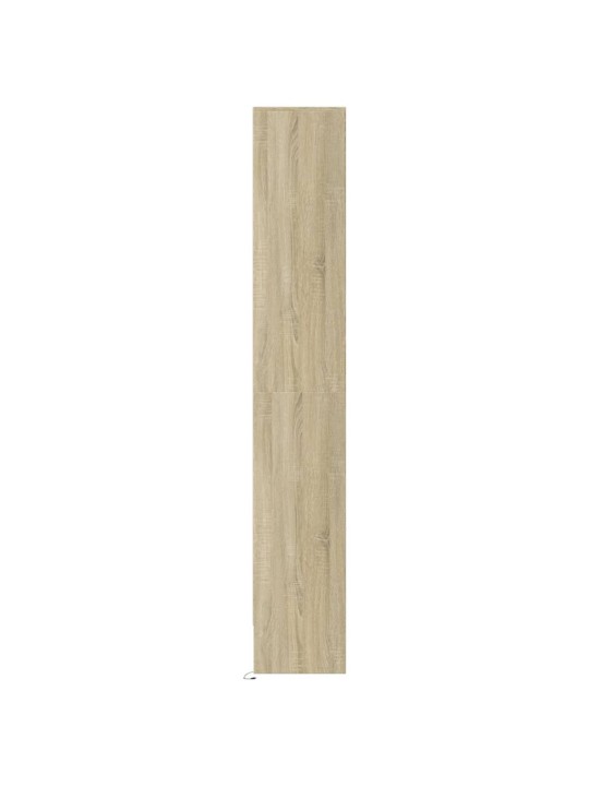 Komoda su LED, sonoma ąžuolo, 69x32,5x200cm, apdirbta mediena