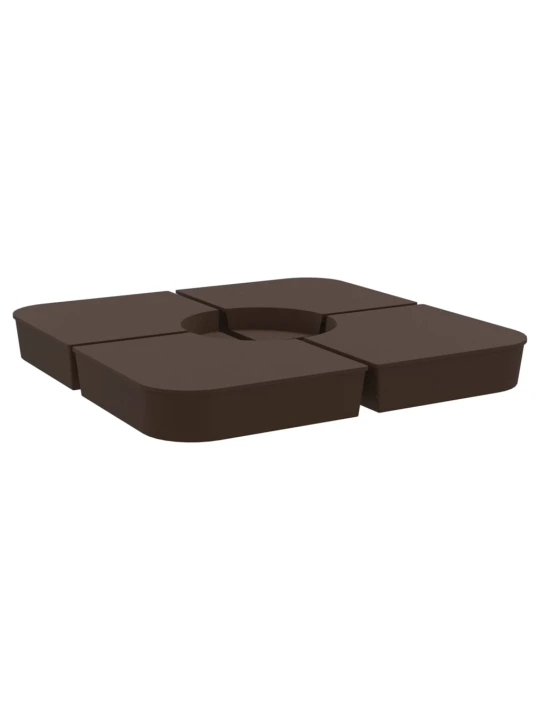 Skėčio nuo saulės pagrindo rinkinys, 4 dalių, 100kg, PP