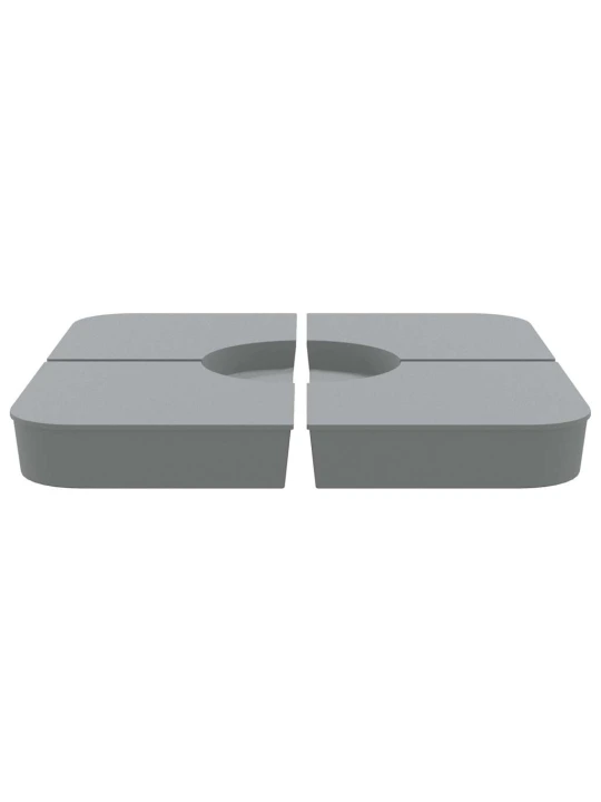 Skėčio nuo saulės pagrindo rinkinys, 4 dalių, 100kg, PP