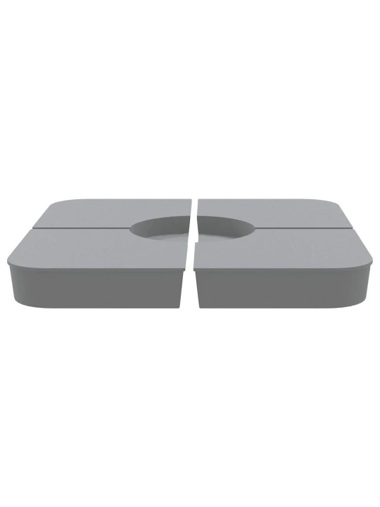 Skėčio nuo saulės pagrindo rinkinys, 4 dalių, 100kg, PP