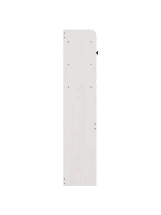 Galvūgalis su daiktų laikymo vieta, baltas, 200cm, pušis