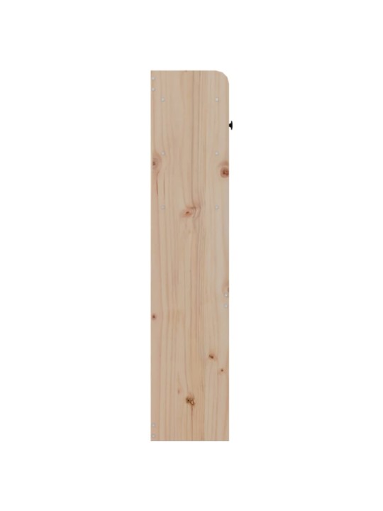 Galvūgalis su daiktų laikymo vieta, 180cm, pušies masyvas