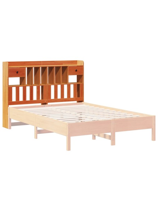 Galvūgalis su daiktų laikymo vieta, rudas, 160cm, pušis