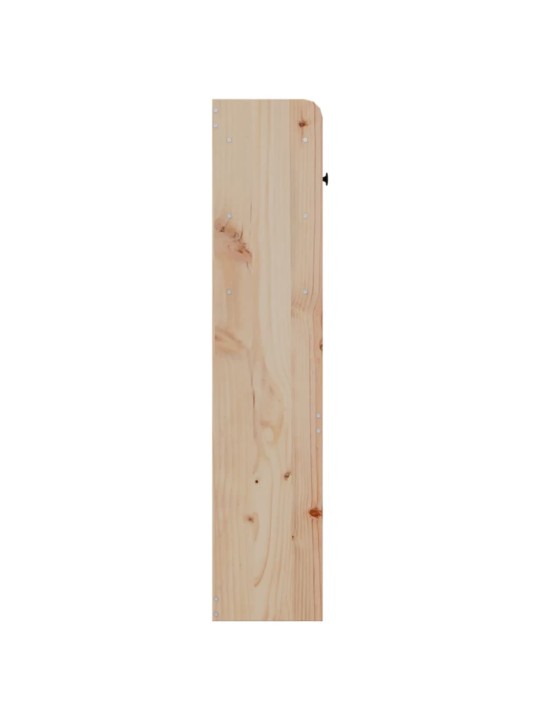 Galvūgalis su daiktų laikymo vieta, 135cm, pušies masyvas